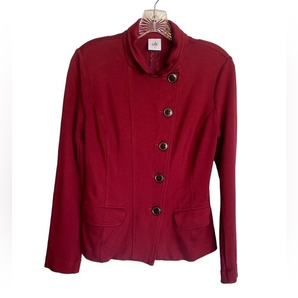 Cabi 3175 Red Ponte Knit
Outing Blazer Jacket - Picture 5 of 7